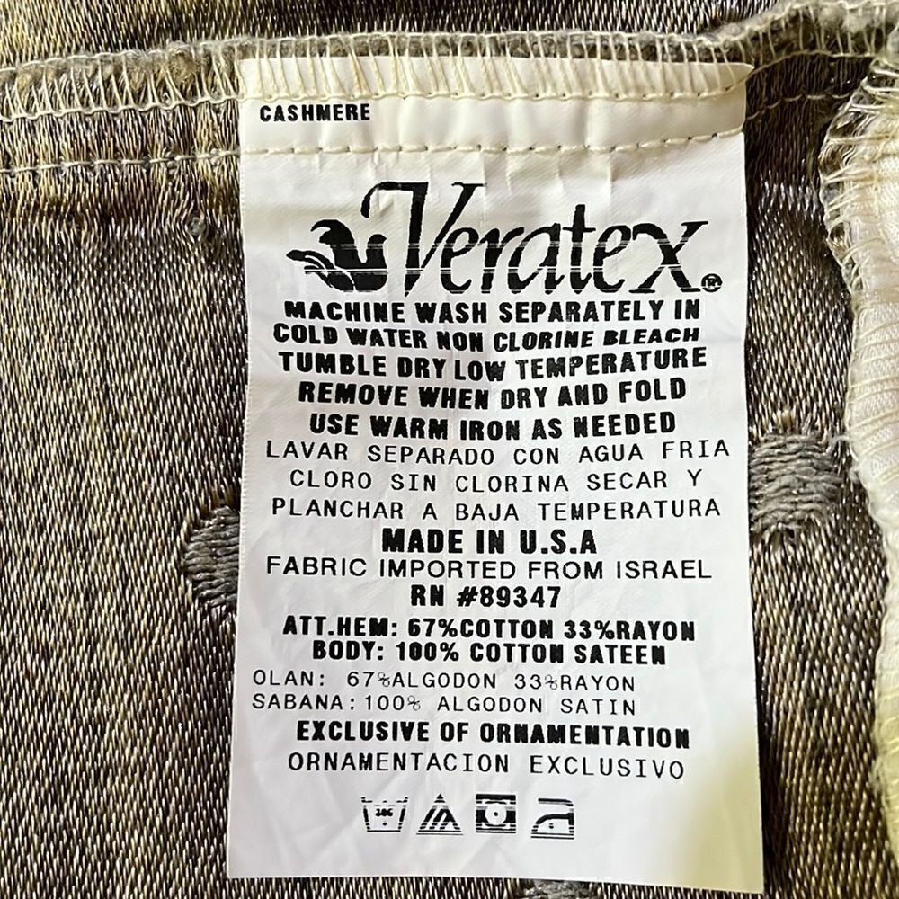 Veratex Queen Set of 2 Pillowcases - Picture 4 of 4